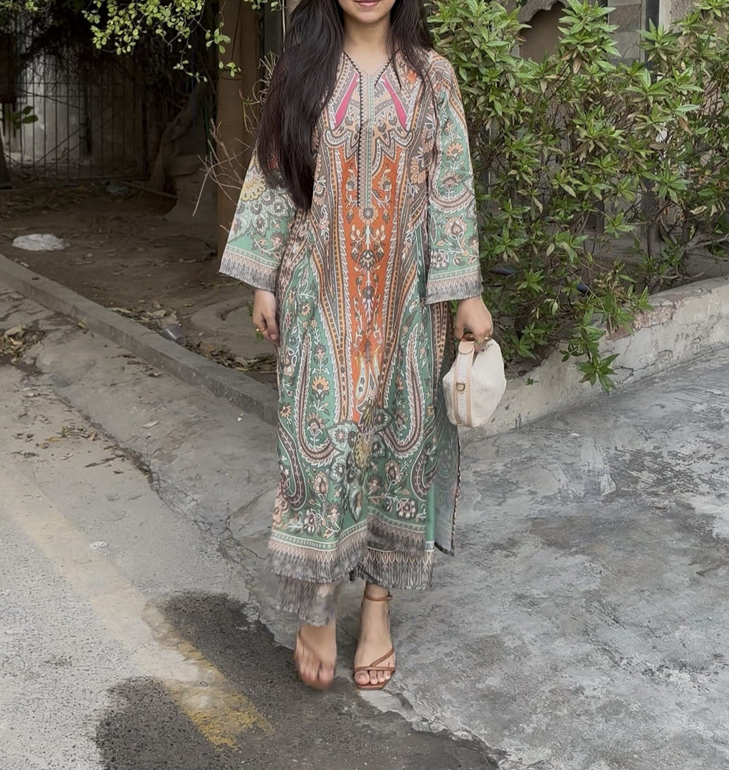 Ayel Digital Long 2 Piece