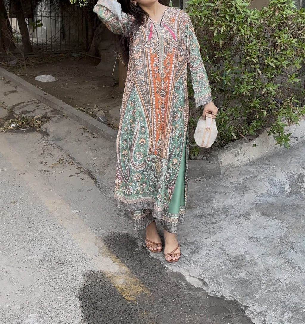 Ayel Digital Long 2 Piece