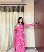 Elegant 2 in 1 Frock Saree