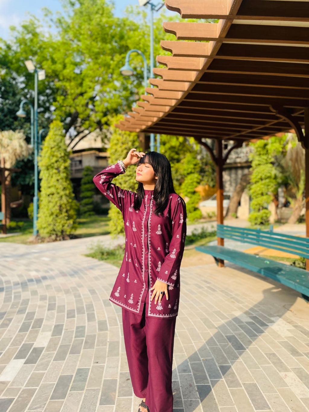 Elara Printed 2 piece