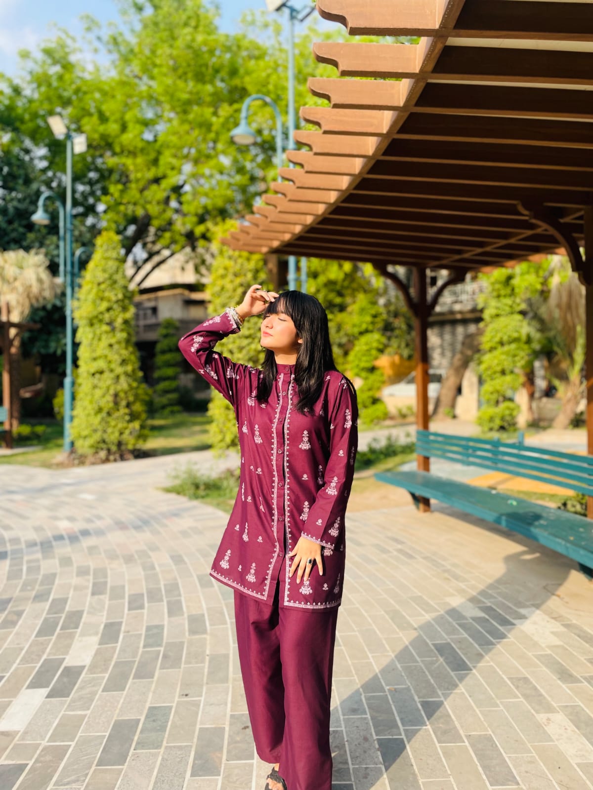 Elara Printed 2 piece