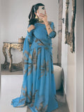 Elegant 2 in 1 Frock Saree