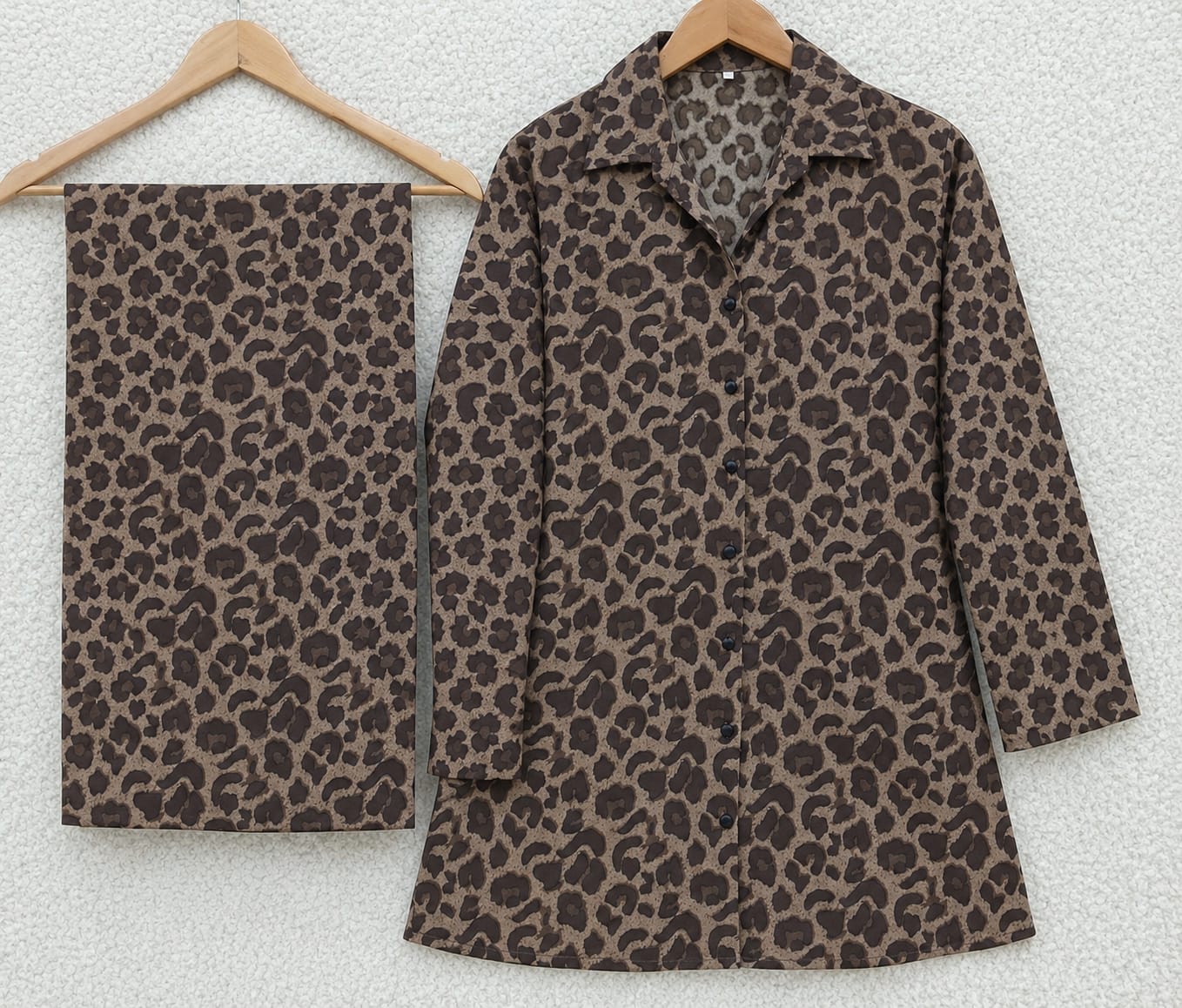 Leopard Printed Co-ord Set