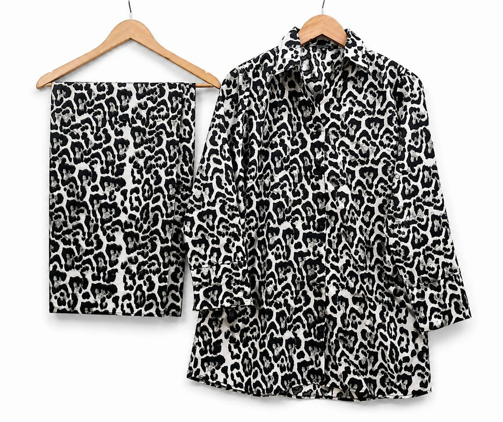 Leopard Printed Co-ord Set