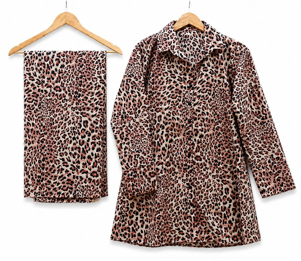 Leopard Printed Co-ord Set