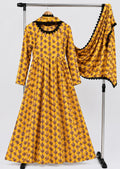 Chiffon Maxi with Same Dupatta