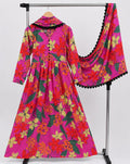 Chiffon Maxi with Same Dupatta