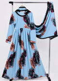 Chiffon Maxi with Same Dupatta
