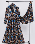Chiffon Maxi with Same Dupatta