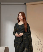 Elegant 2 in 1 Frock Saree