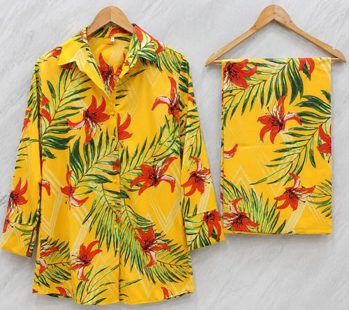 Casual Printed Co-Ord Set