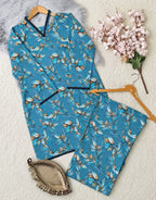 Lawn Farshi Shalwar Set