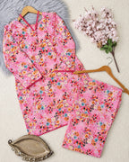 Lawn Farshi Shalwar Set
