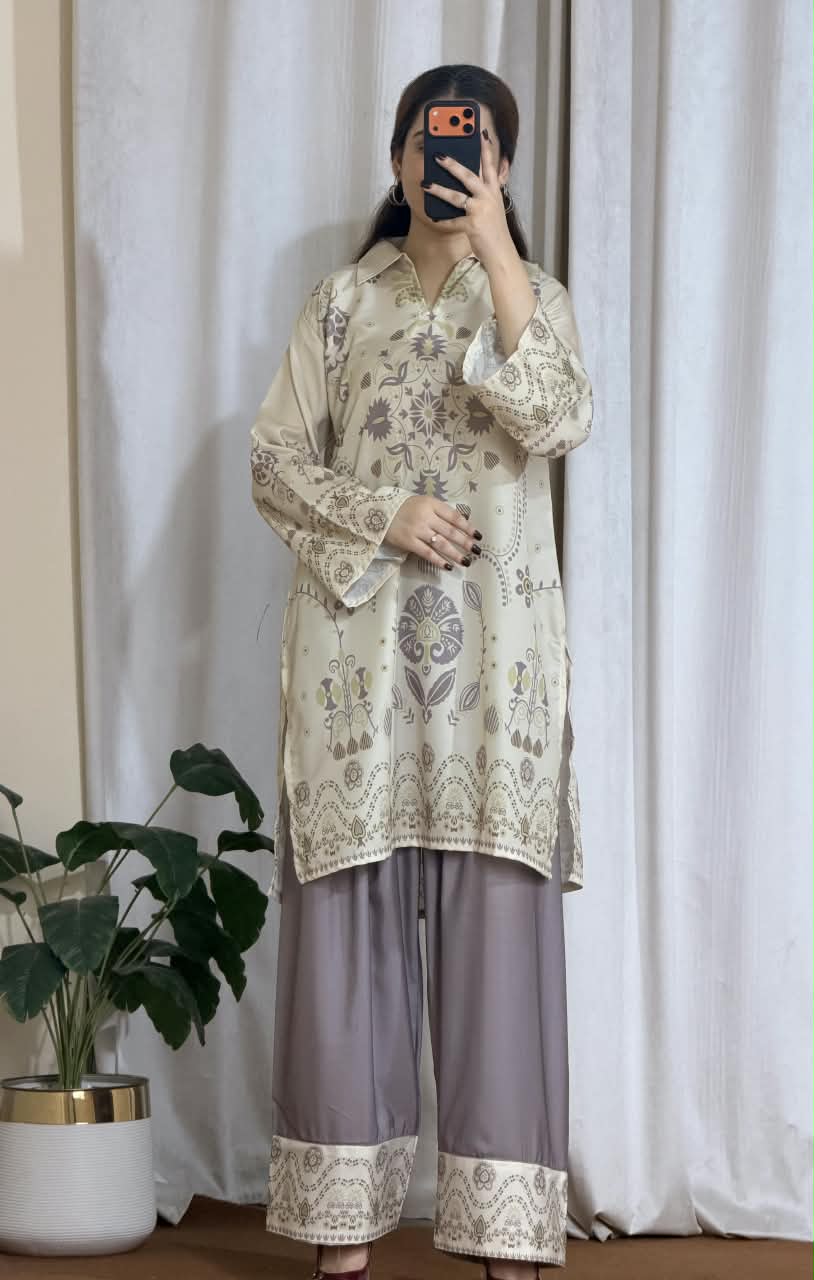 Zariyab Digital Short 2 Piece