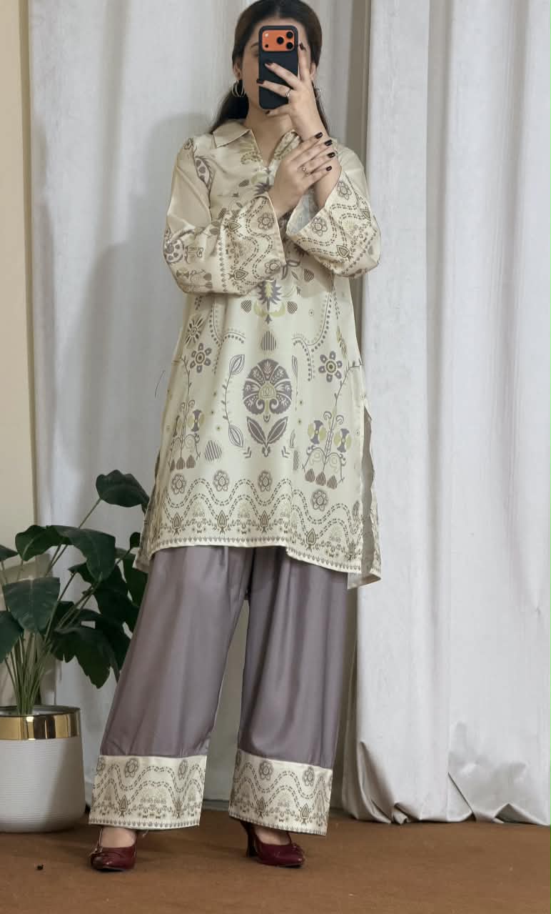 Zariyab Digital Short 2 Piece