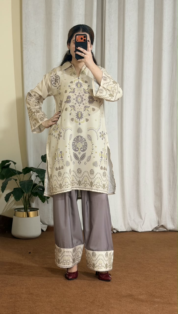Zariyab Digital Short 2 Piece
