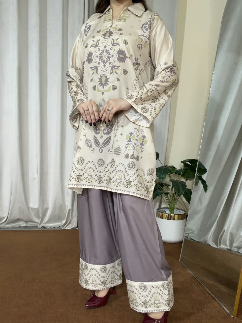 Zariyab Digital Short 2 Piece