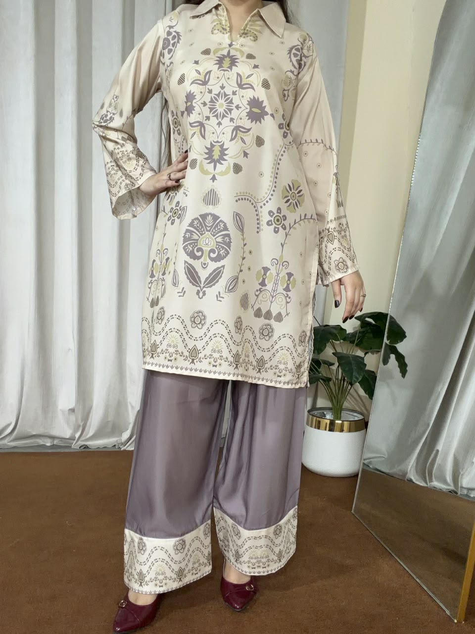 Zariyab Digital Short 2 Piece