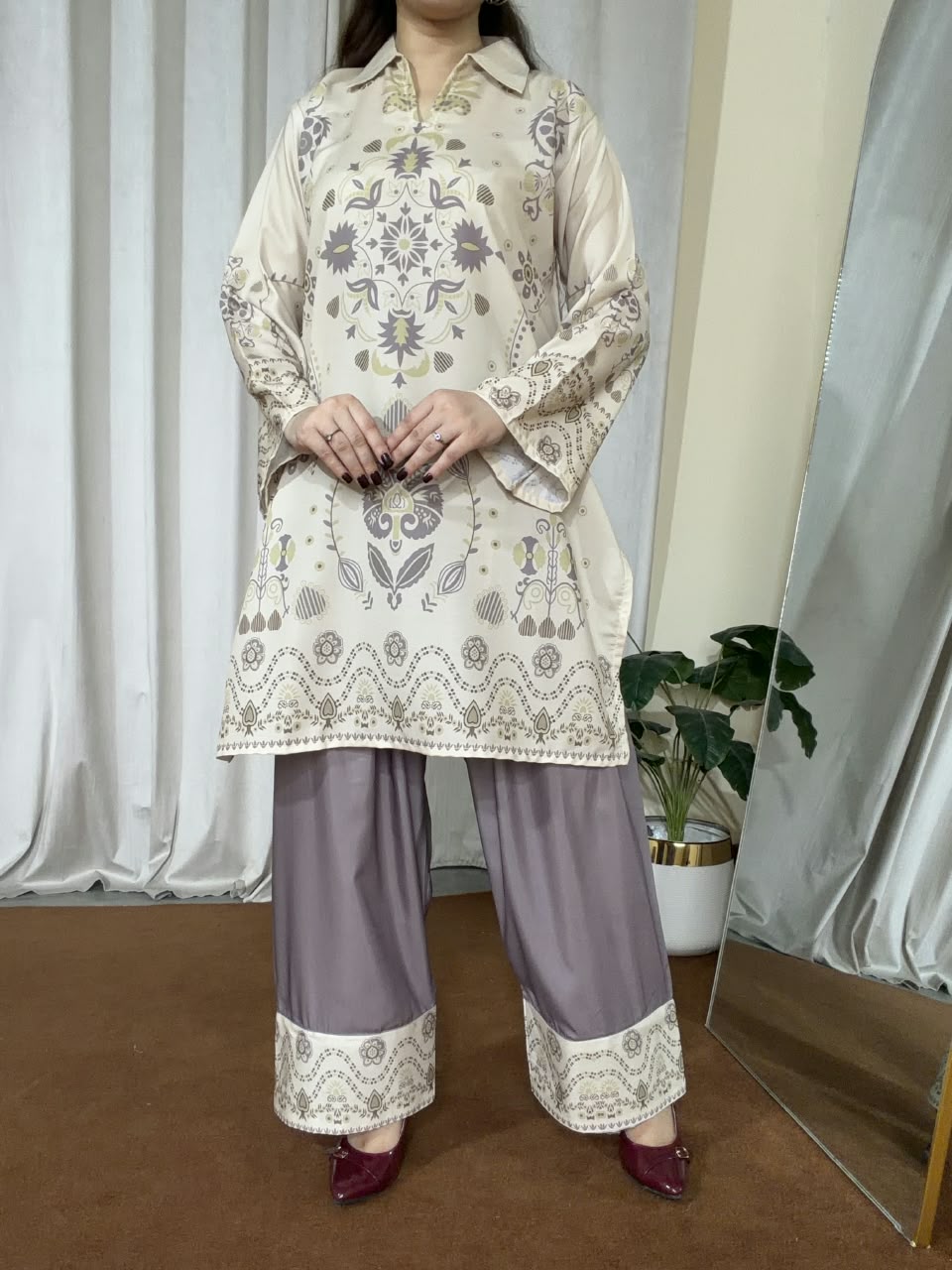 Zariyab Digital Short 2 Piece