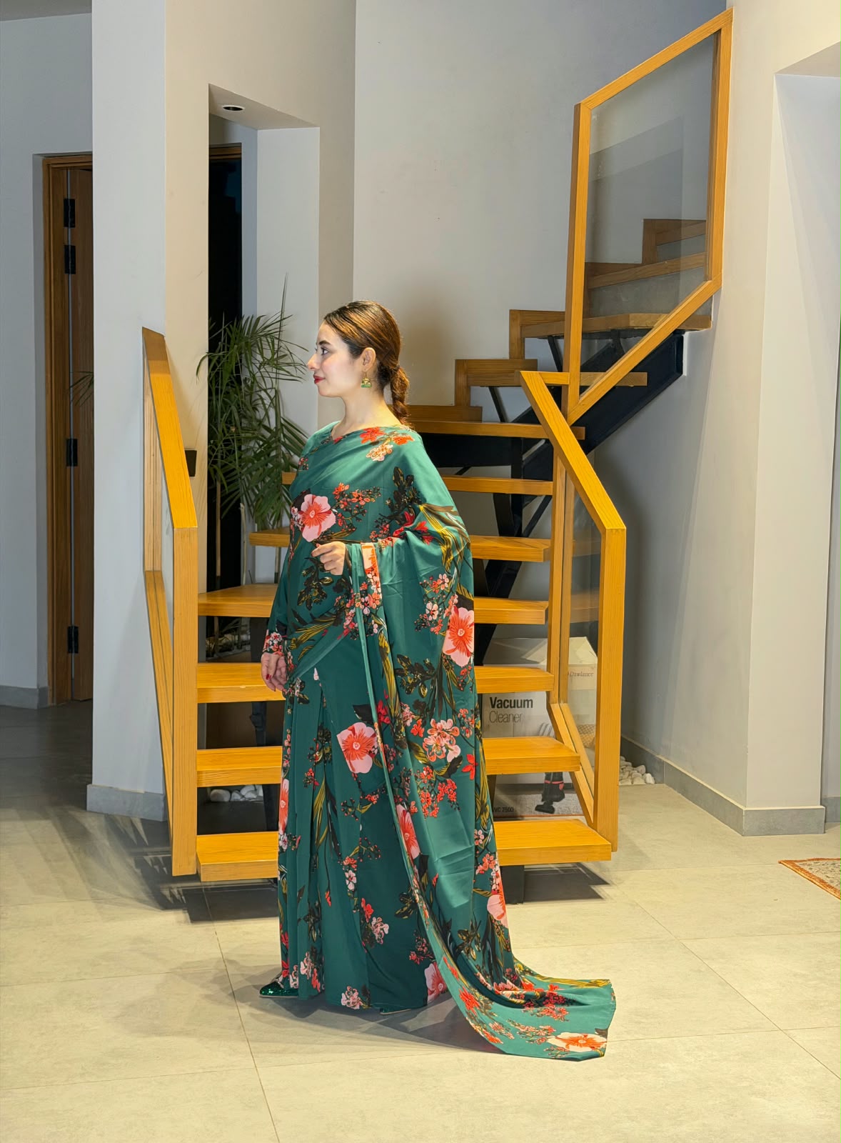 Elegant 2 in 1 Frock Saree