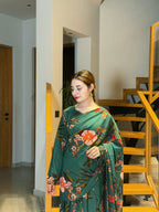 Elegant 2 in 1 Frock Saree