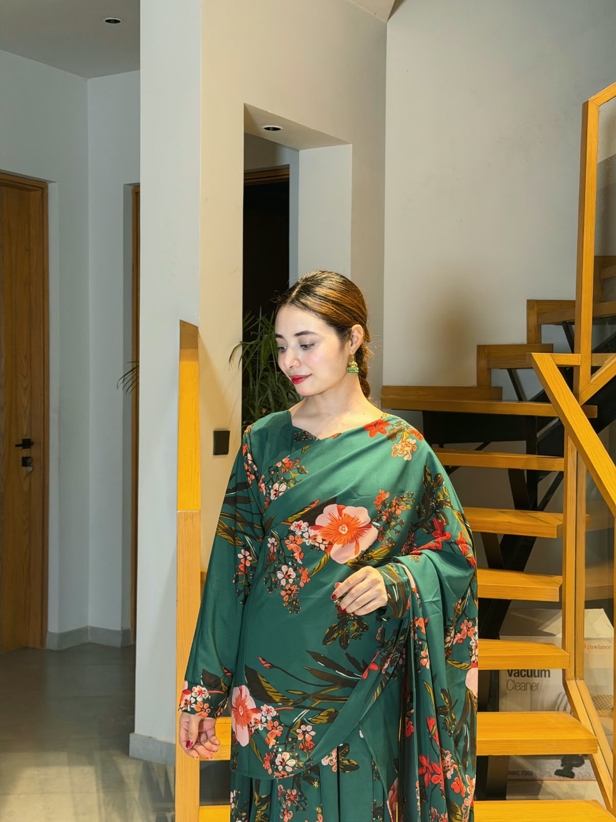 Elegant 2 in 1 Frock Saree