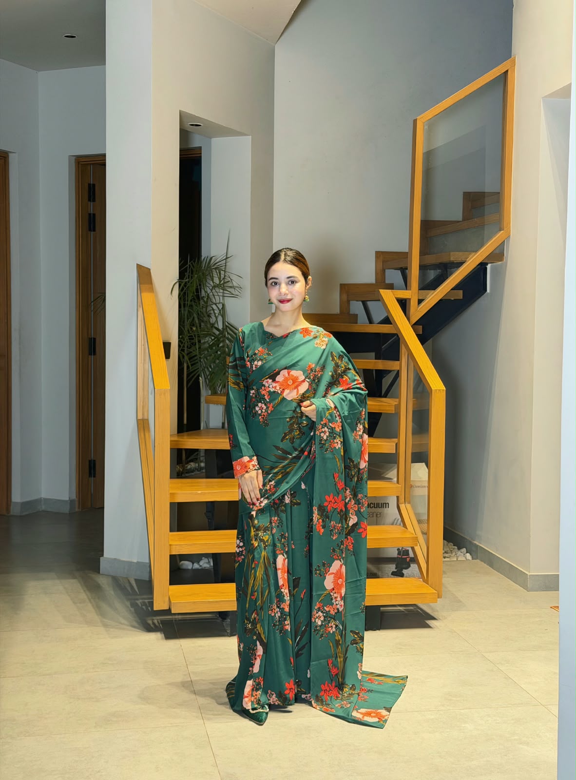 Elegant 2 in 1 Frock Saree