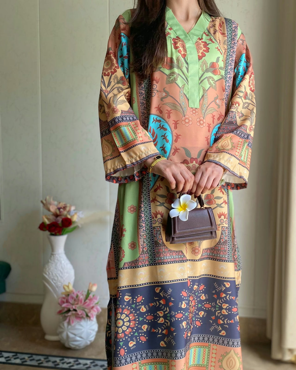 Mansha Digital Long 2 Piece