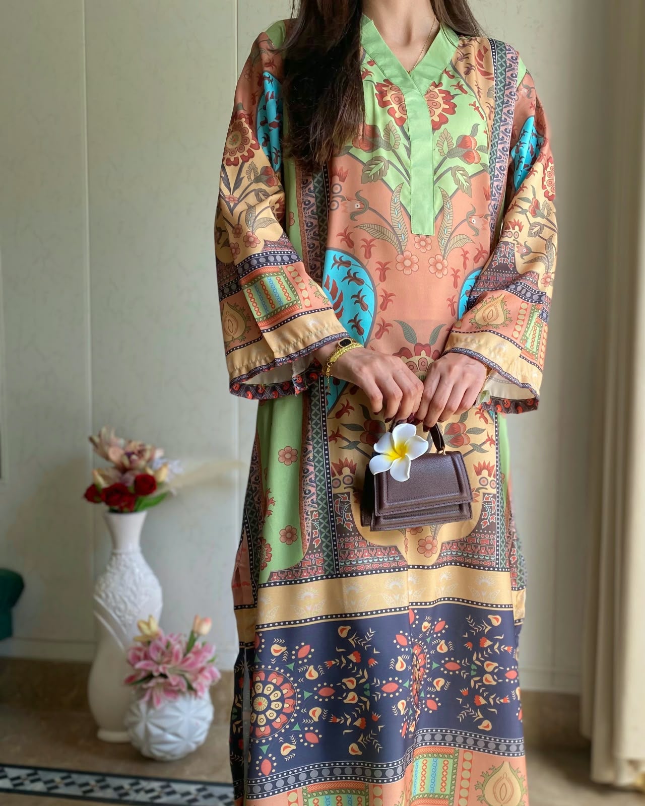 Mansha Digital Long 2 Piece
