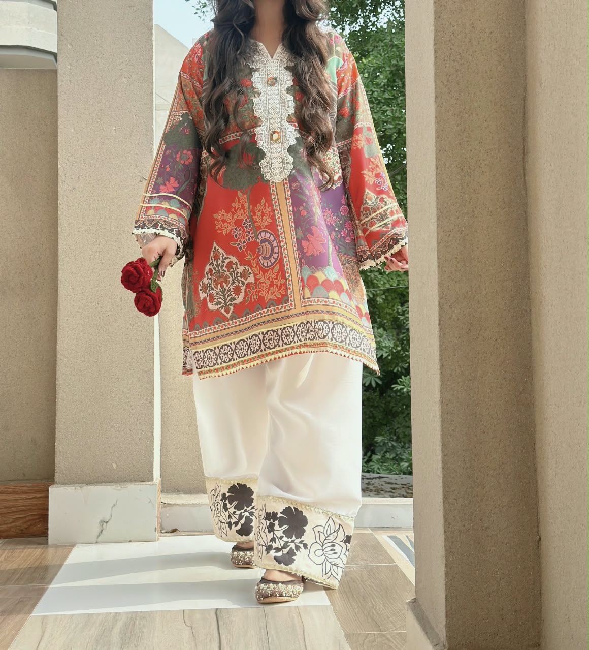 Rameen Embroidered 2 Piece