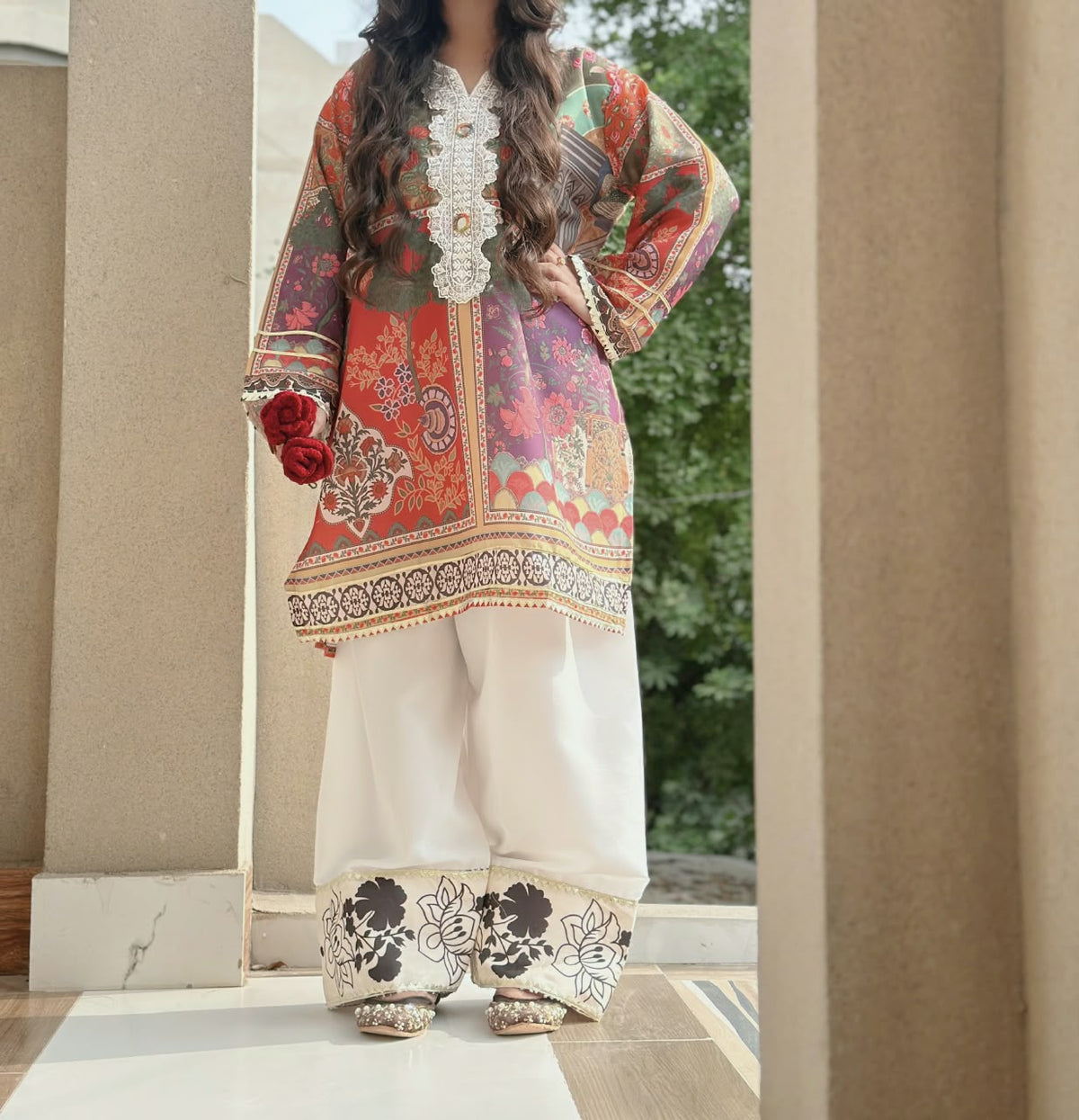 Rameen Embroidered 2 Piece