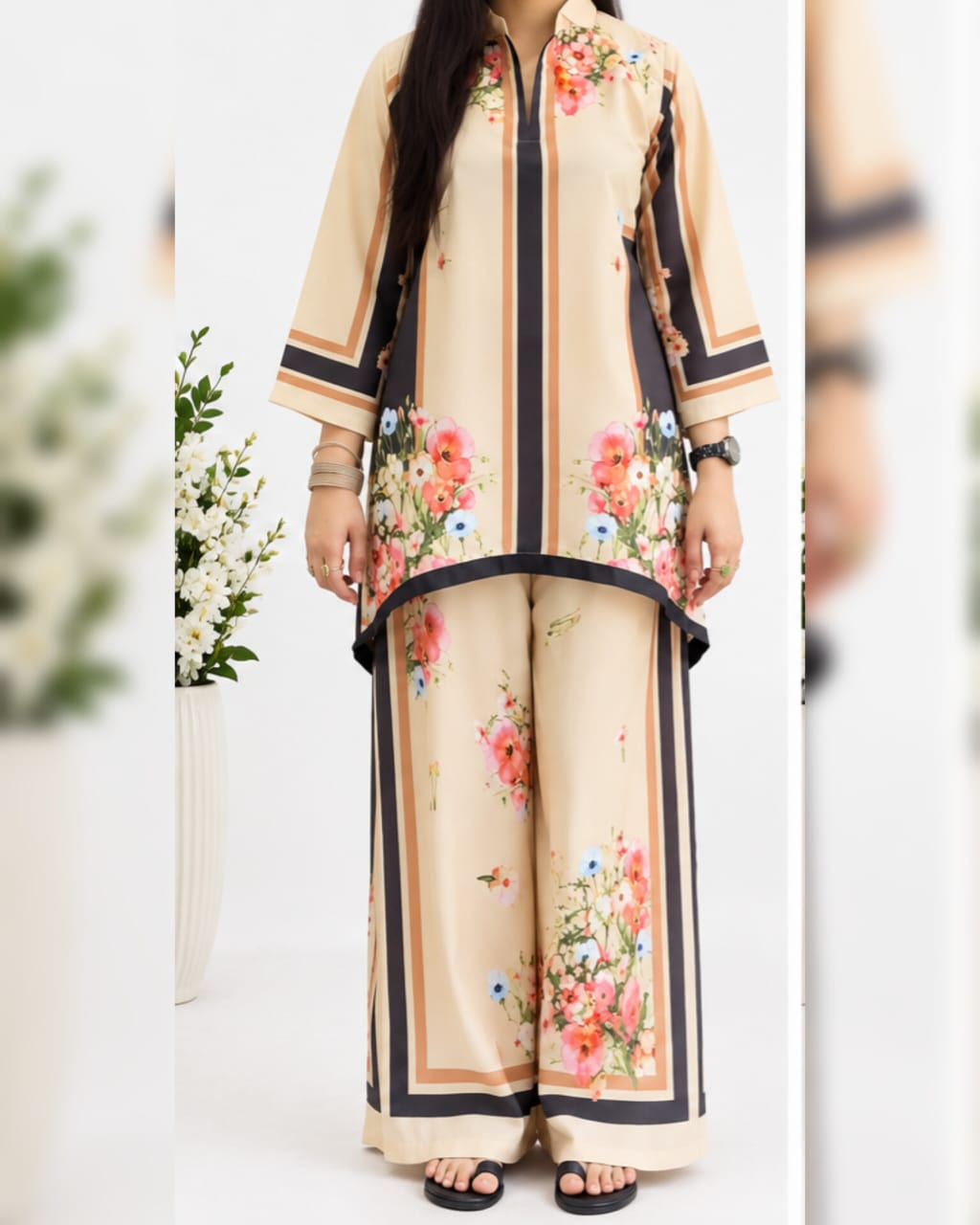 Saya Digital Printed 2 Piece