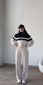 Zip-Up Track Suit