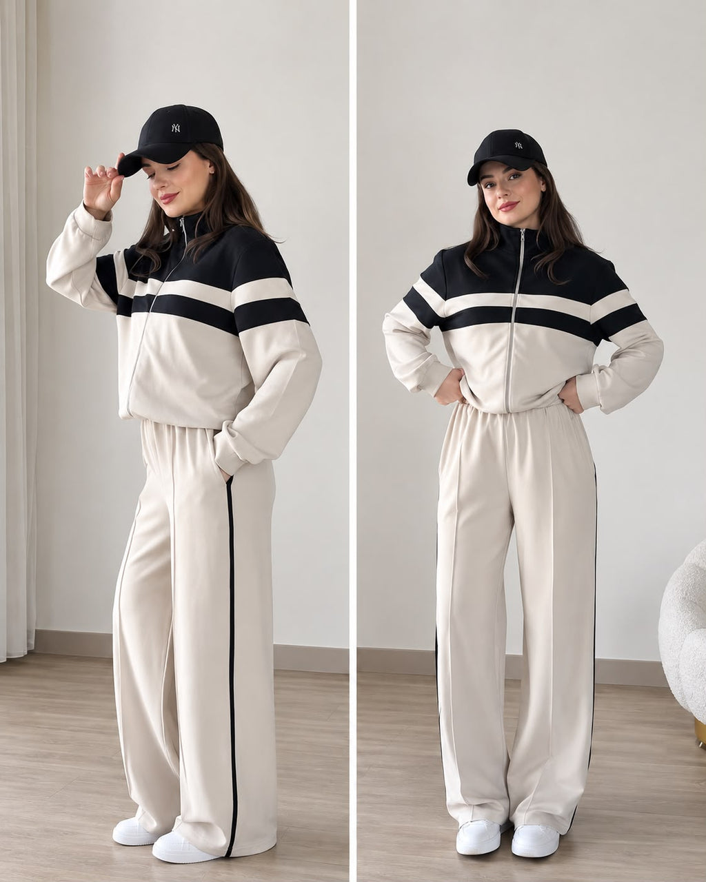 Zip-Up Track Suit