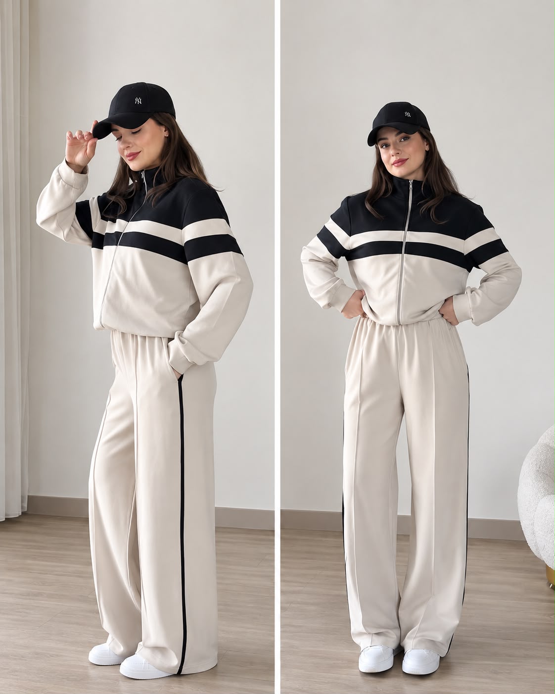 Zip-Up Track Suit