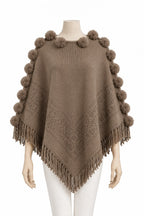 POM POM Cape Shawl