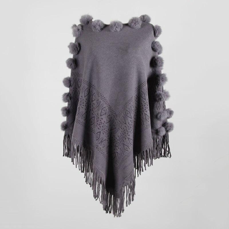 POM POM Cape Shawl