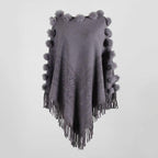 POM POM Cape Shawl