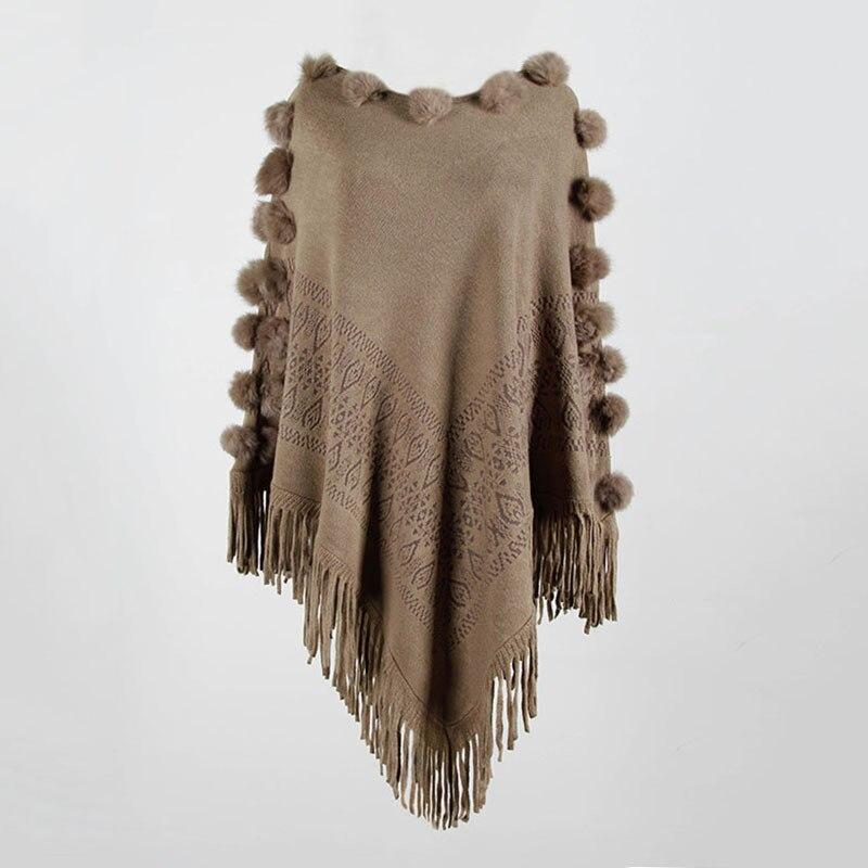 POM POM Cape Shawl