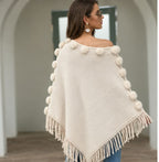 POM POM Cape Shawl