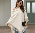 POM POM Cape Shawl