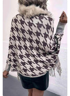 FURR Cape Shawl With Sleeves