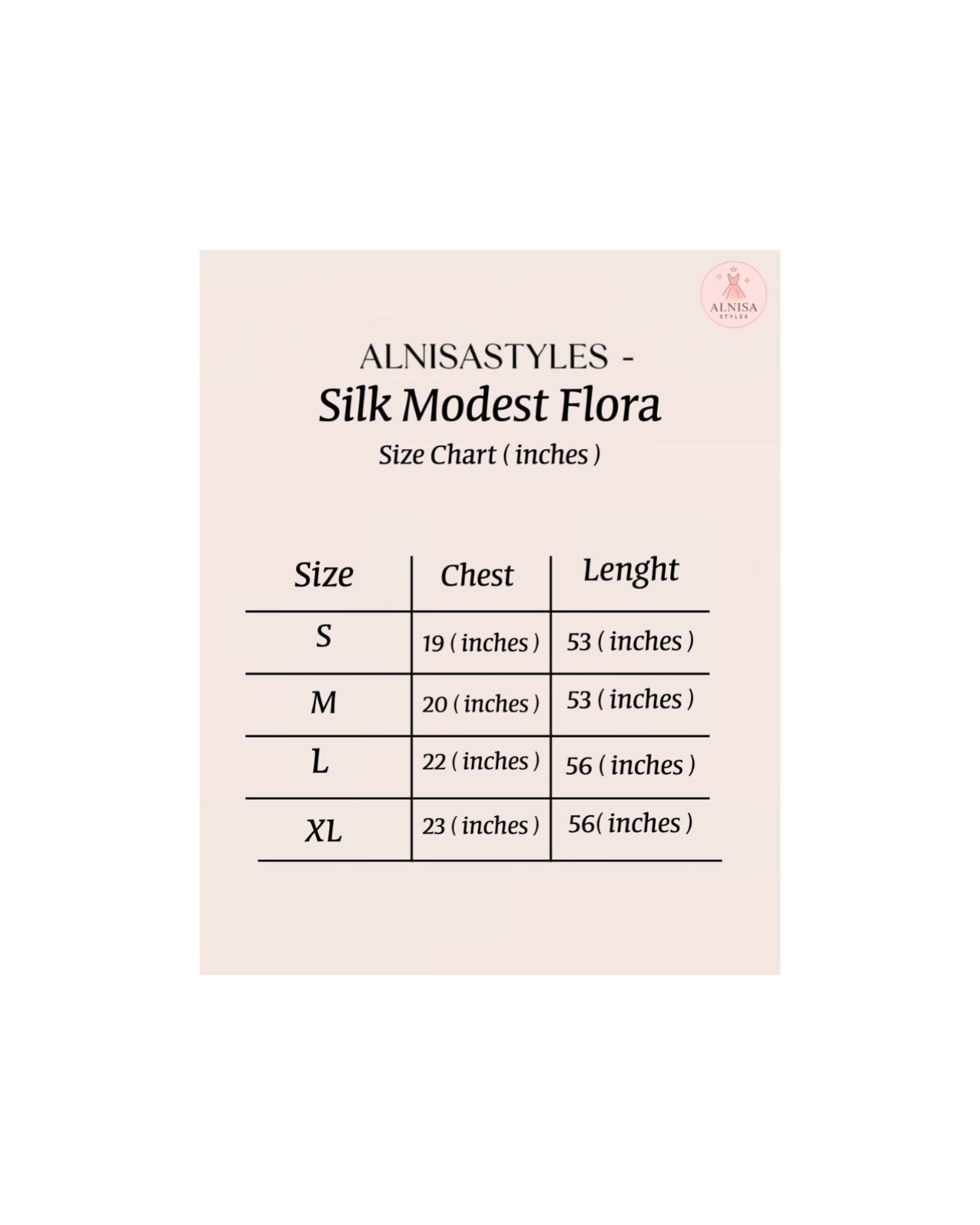 Silk Modest Flora with scarf