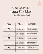 Ivora Silk Maxi