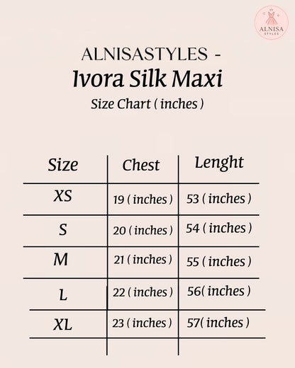 Ivora Silk Maxi