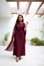 Cut Neck Maxi