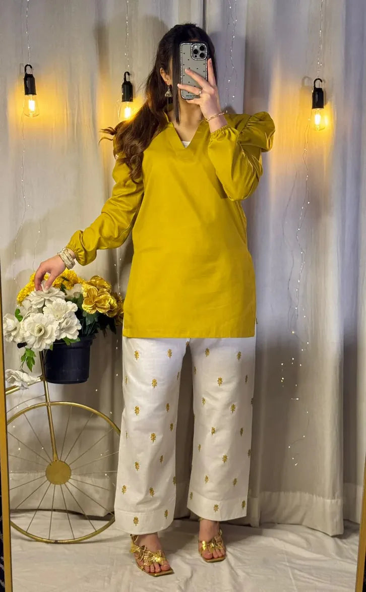 Zarnish Embroidered 2-Piece