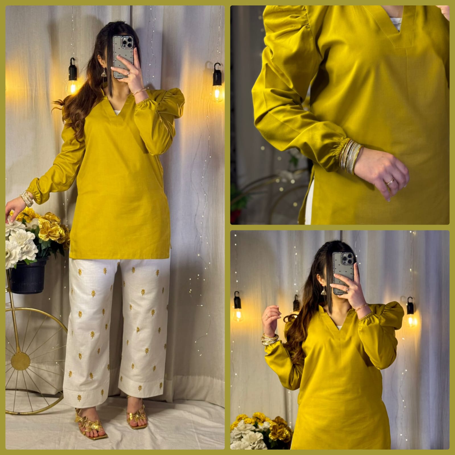 Zarnish Embroidered 2-Piece