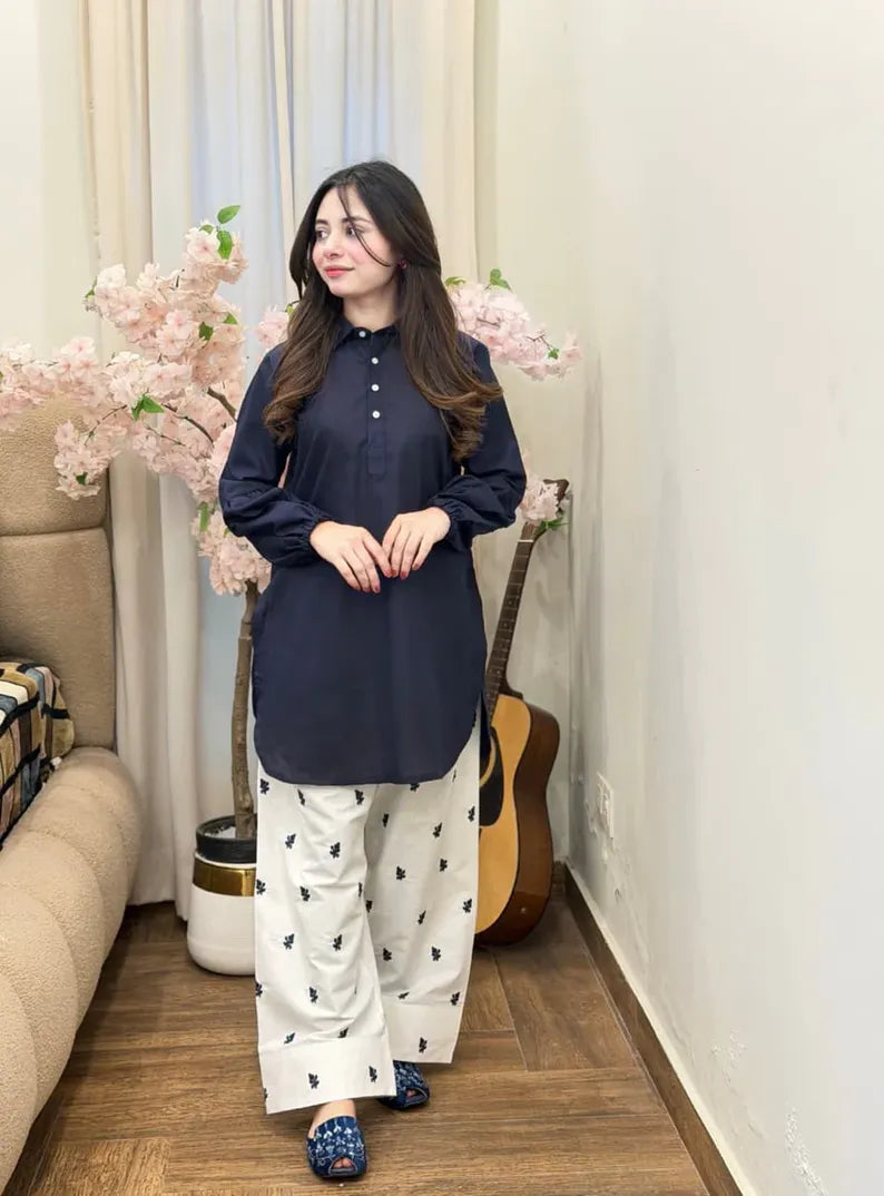 Zarnish Embroidered 2-Piece