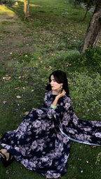 Elegant 2 in 1 Frock Saree